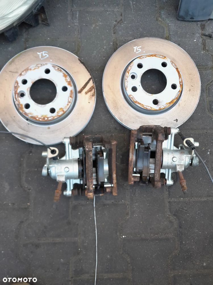 Zaciski tarcze tył komplet VW T5 - 1