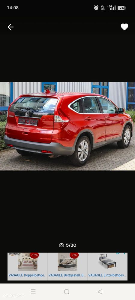 Honda CR-V 2.0i-VTEC 4WD S - 4