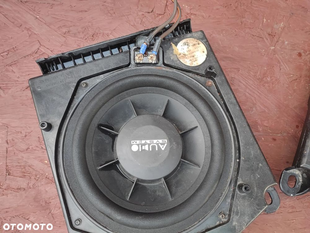 BMW E60LCI / E61LCI / E60 / E61 ORYGINALNE GŁOŚNIKI NISKOTONOWE ( BASSOWE ) Z FIRMY AUDIO SYSTEM O NR. 65 13 6 919 353 / 65 13 6 919 354 OEM SPRAWNE W 100% - 6