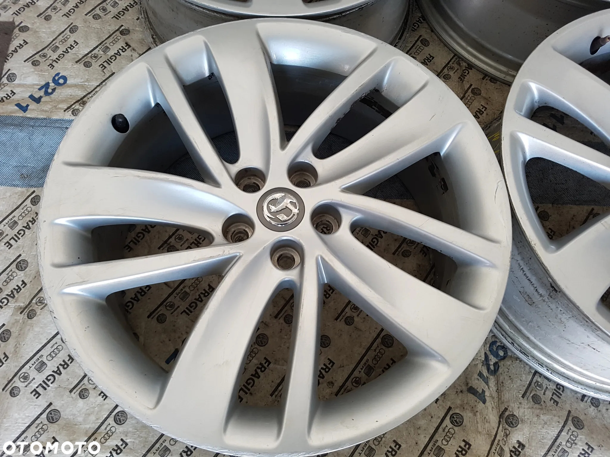 FELGI ORYGINAŁ OPEL ASTRA K J MOKKA  5X105 7Jx18 IS38 CZUJNIKI TPMS - 9