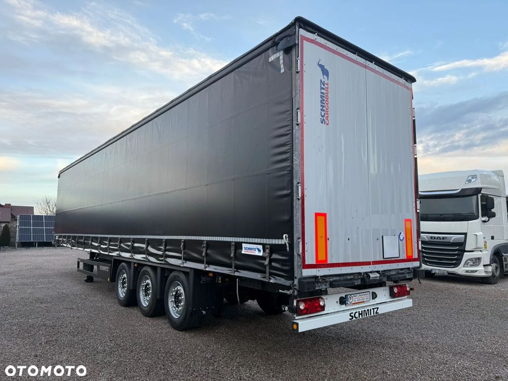 Schmitz Cargobull / VARIOS / 5 POZIOMÓW JAZDY / OŚ PODNOSZONA / P. NOWE OPONY / 385/55/22.5 - 7