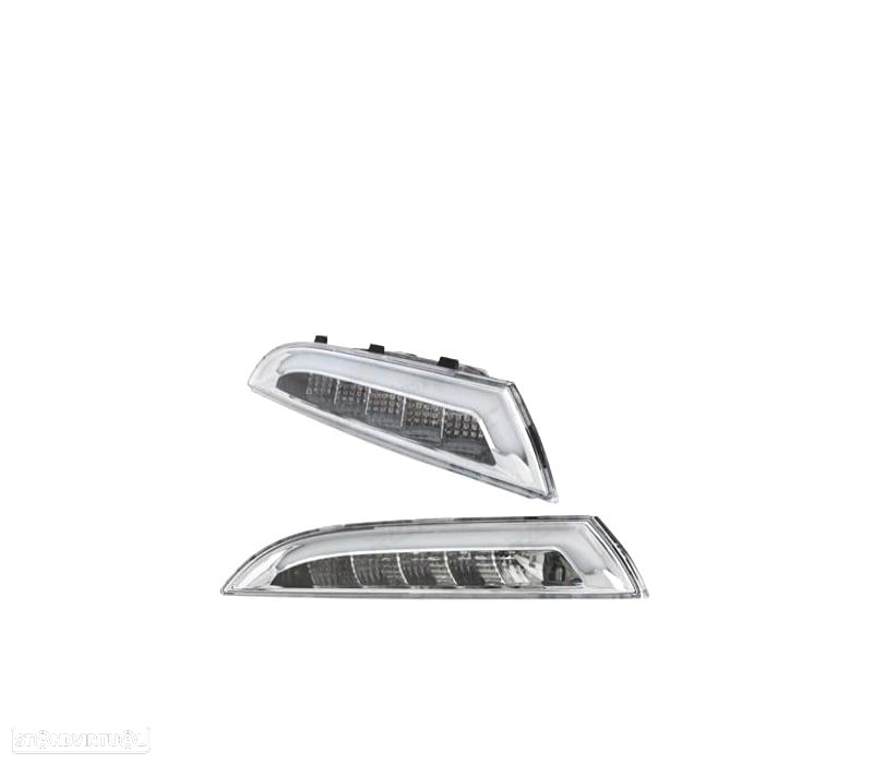 CONJUNTO DE MÓDULOS FRONTAIS PARA VOLKSWAGEN VW SCIROCCO III 08-14 CARDNA COM INDICADORES LEDS DIN? - 2