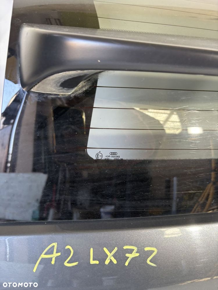 TYLNA KLAPA BAGAZNIKA LOTKA SZYBA TYLNA MASKA BAGAŻNIKA Audi A2 LX7Z - 10