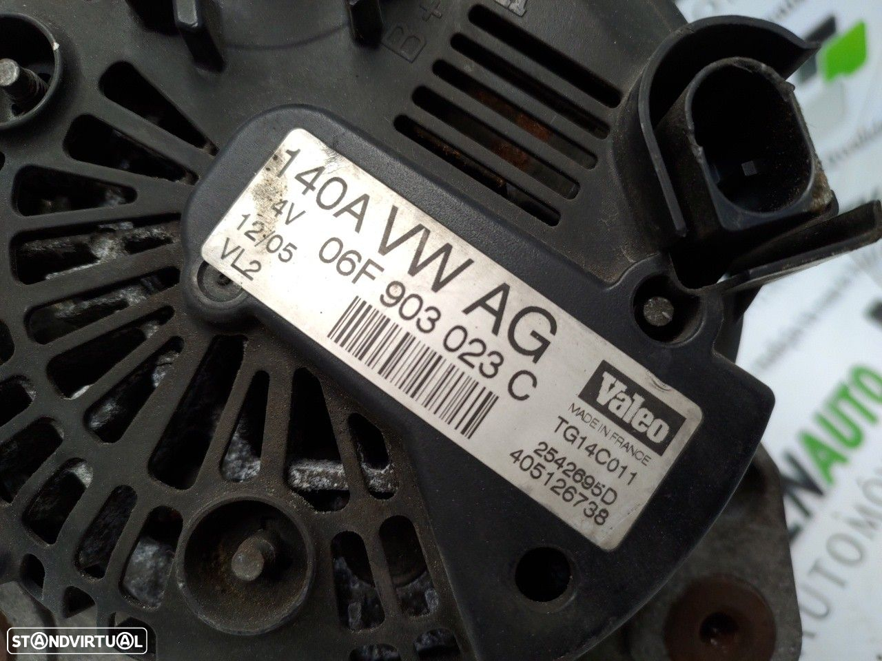 Alternador Volkswagen Golf Plus (5M1, 521) - 4