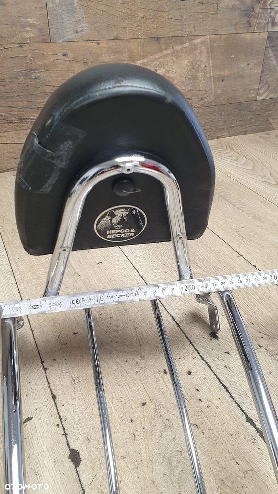 Oparcie kierowcy z bagażnikiem Hepco&Becker Harley Road King 1450 - 10