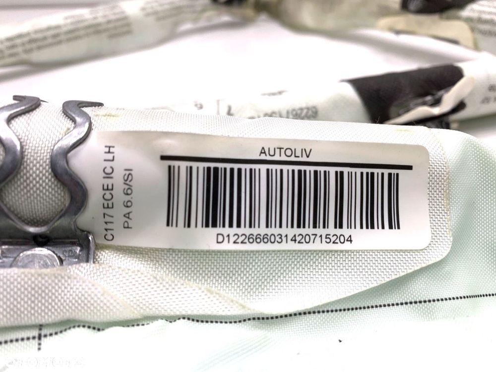 KURTYNA POWIETRZNA LEWY  MERCEDES-BENZ CLA coupe (C117) 2013 - 2019 CLA 250 4-matic (117.346) 155 kW - 4