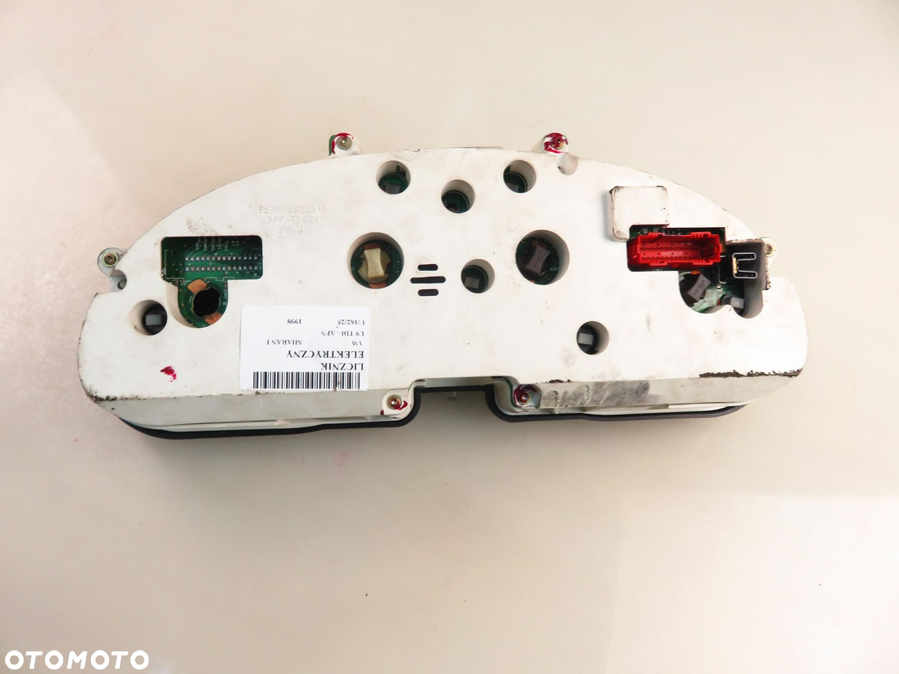 LICZNIK VW SHARAN I 1.9 TDI 110 - AFN 7M1919863 95VW10849NG - 4