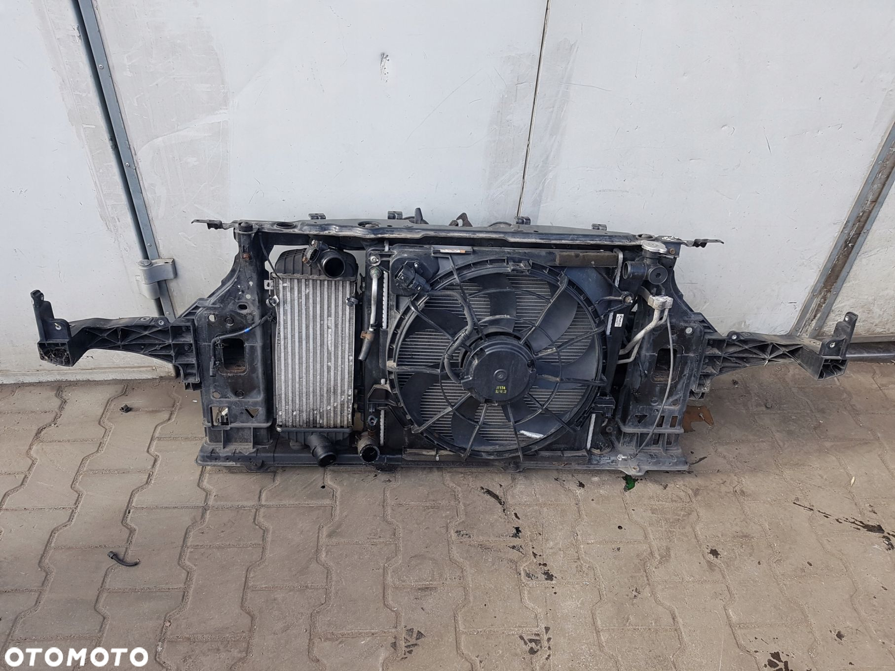 HYUNDAI I40 11-14r 1.7 CRDI PAS PRZEDNI CHŁODNICE WENTYLATOR - 3