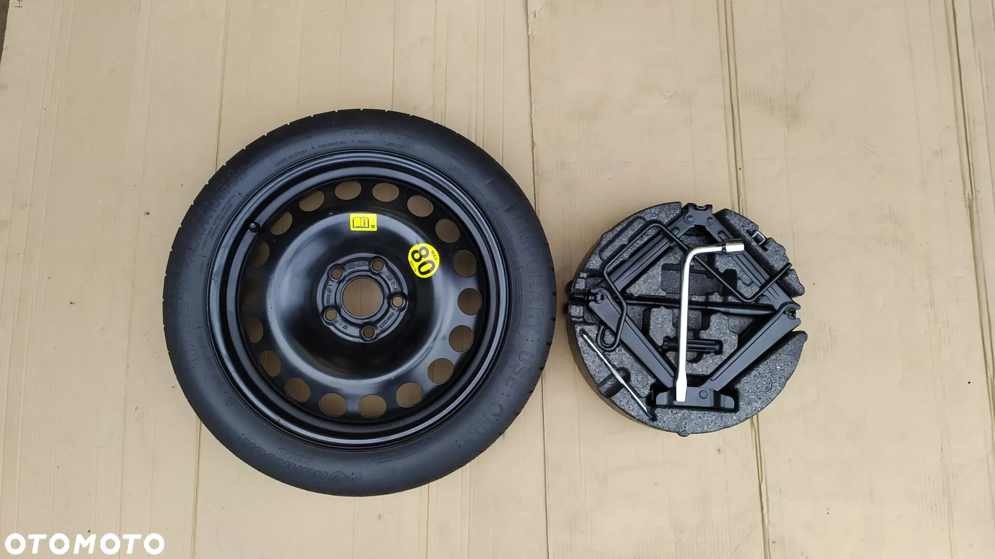 KOŁO DOJAZDOWE  dojazdówka R16 OPEL MOKKA + ZESTAW - 8