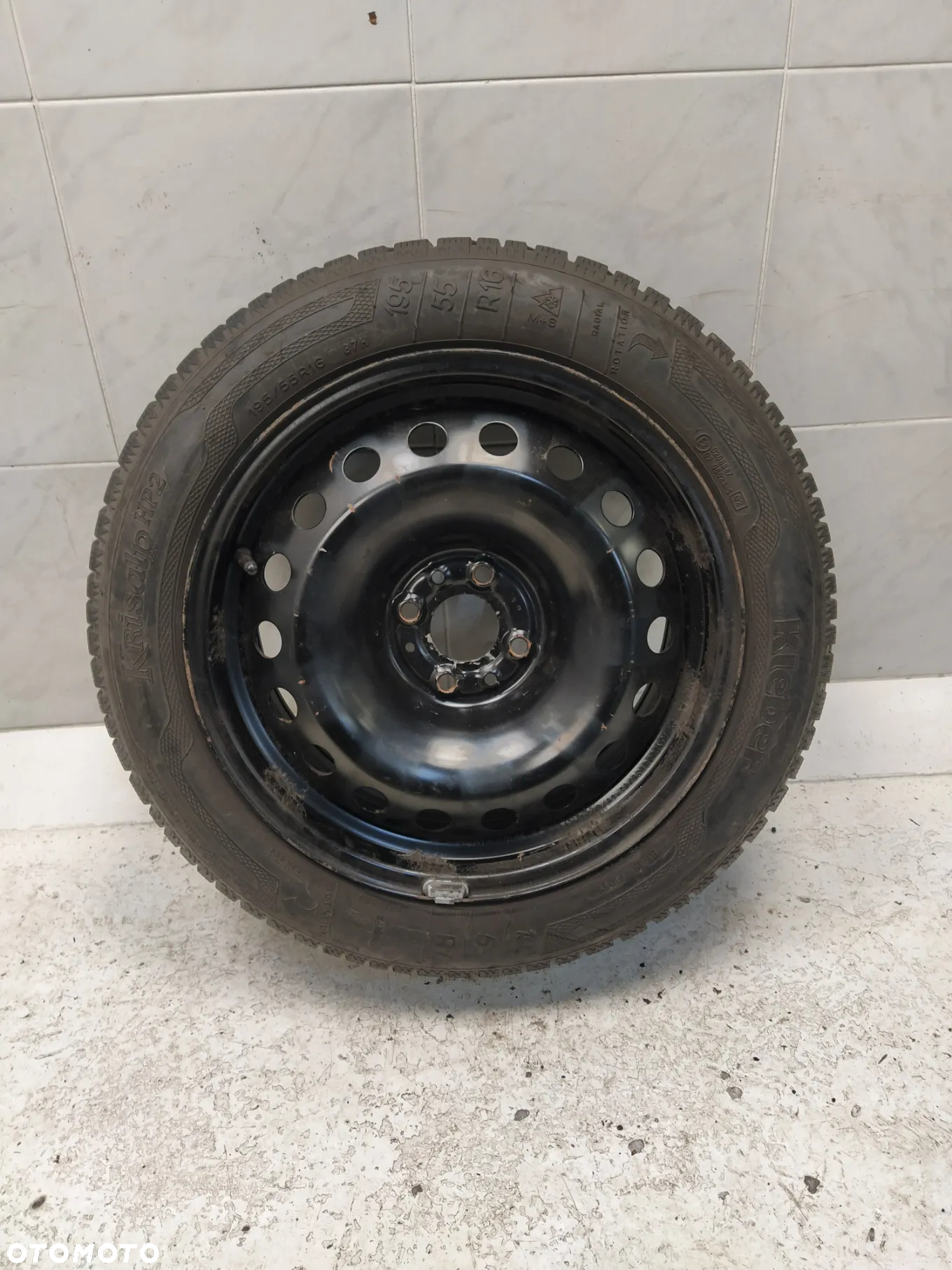 ALFA ROMEO 7x16 FELGI STALOWE R16 ET39 4x98 OPONY KLEBER 195/55 KOŁA ZIMA BIEŻNIK ok 6.70mm KOŁPAKI ALFA ROMEO - 8