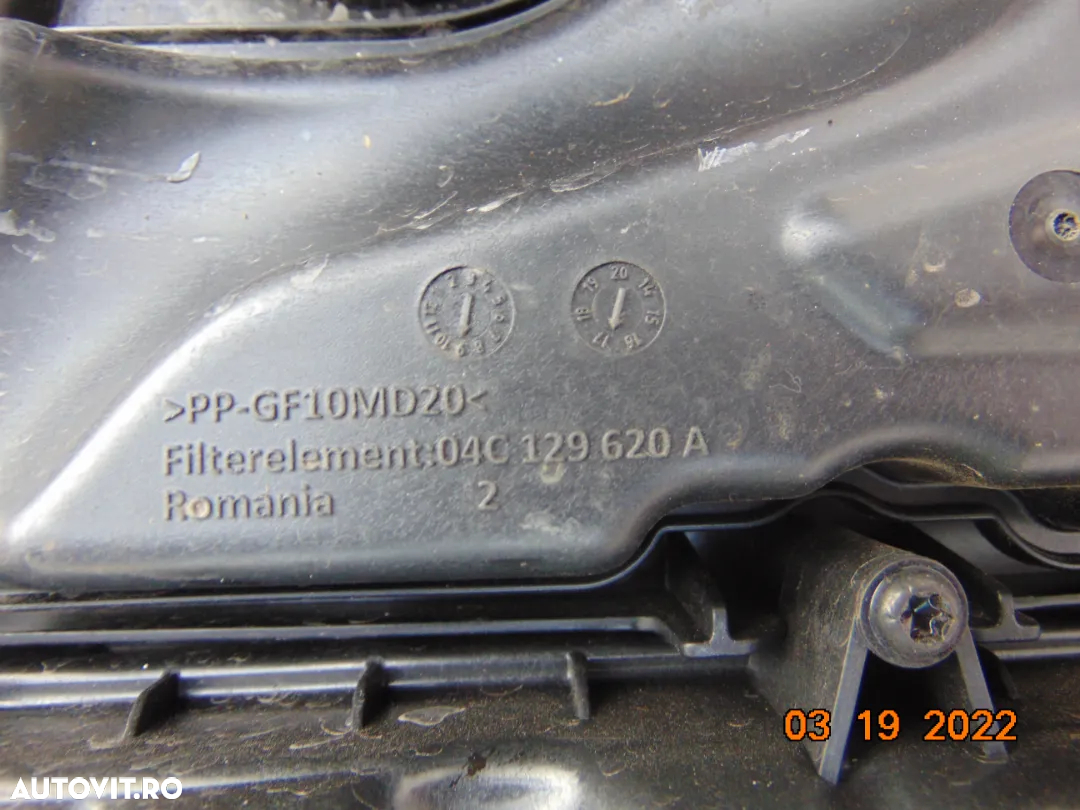 Carcasa filtru aer VW 1.0tsi Polo Golf 7 Passat b8 caddy Seat ibiza leon cordoba skoda fabia kamiq - 3