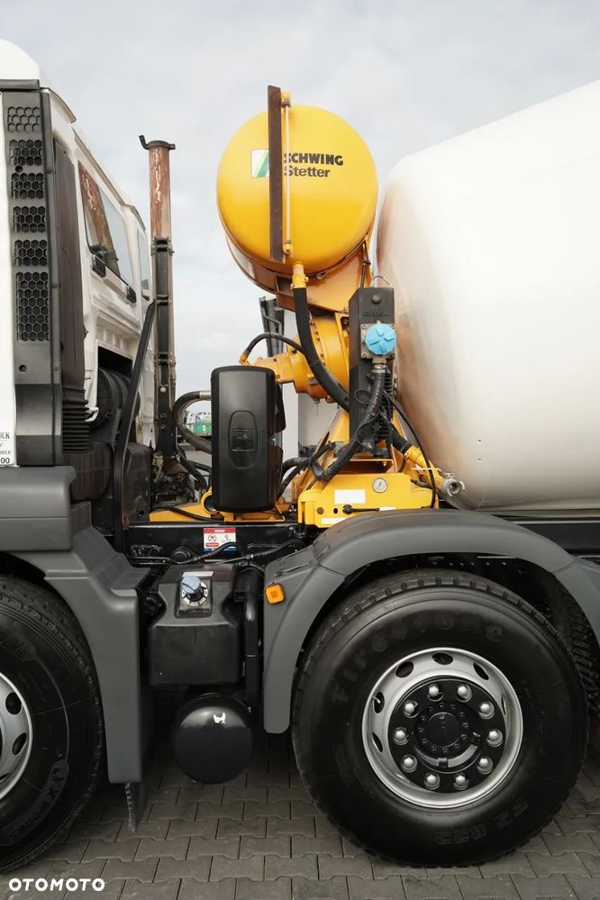 MAN TGS 32.400 / 8x4 / BETONOMIESZARKA SCHWING STETTER  / GRUSZKA 9M3 / KAMERA COFANIA - 16