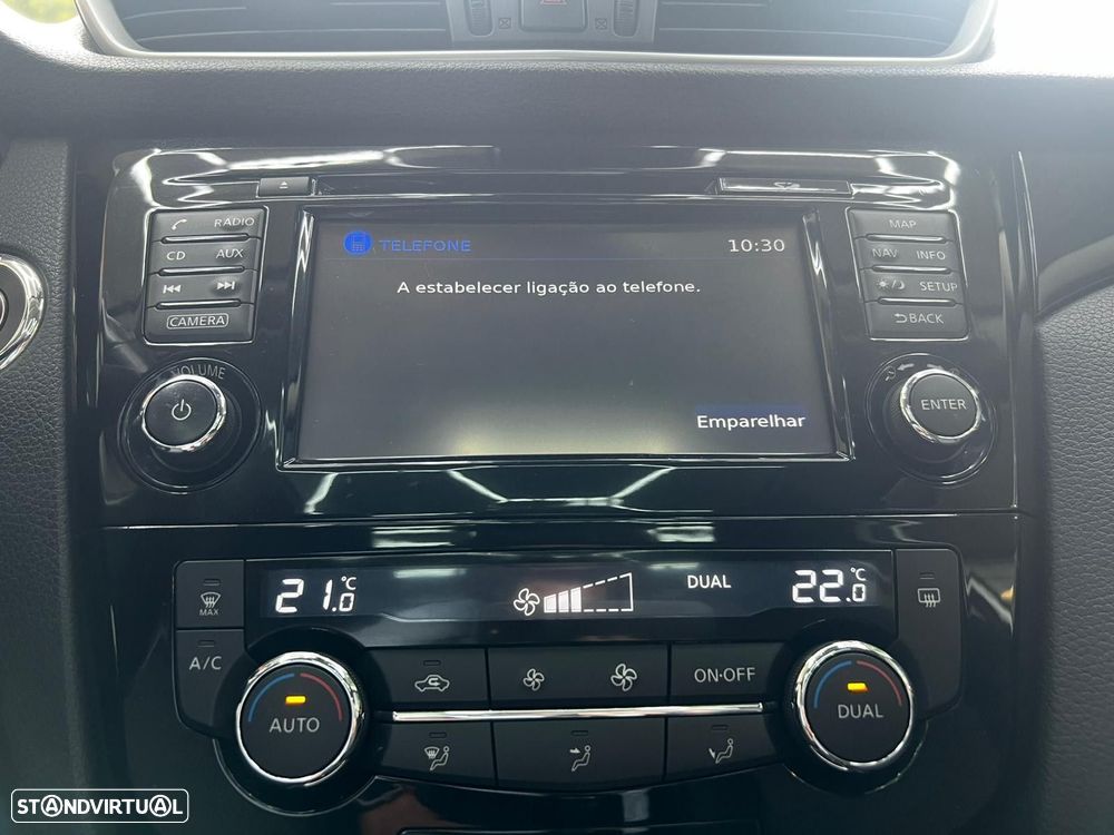 Nissan Qashqai 1.2 DIG-T Tekna Premium Pele S P.Preta - 35