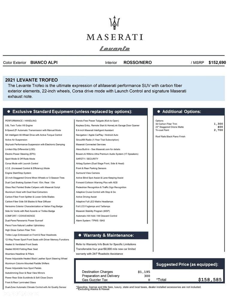 Maserati Levante Trofeo Q4 - 15