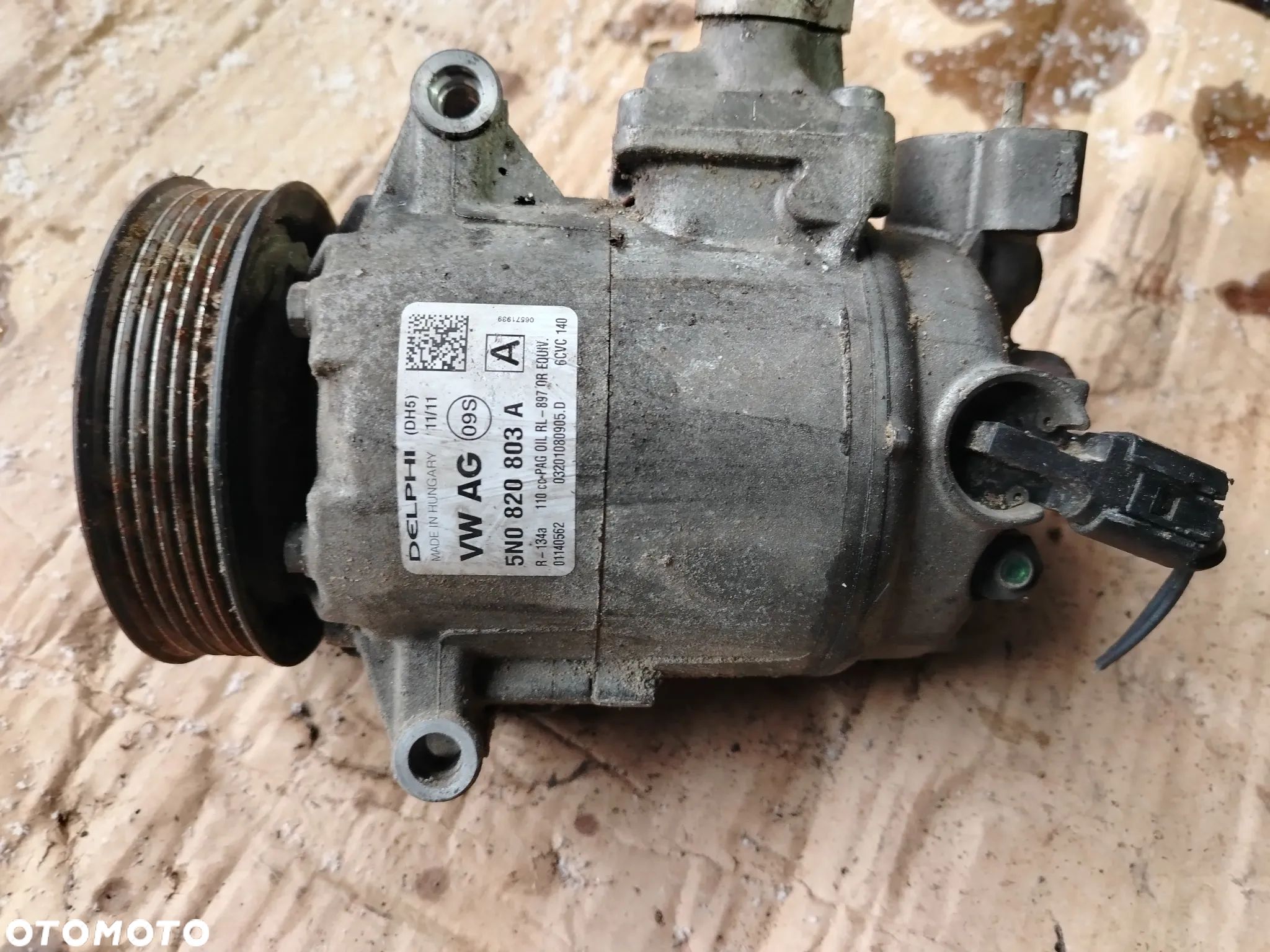 Sprężarka Klimatyzacji VOLKSWAGEN GOLF VI 1.6 TDI 5N0820803A - 1