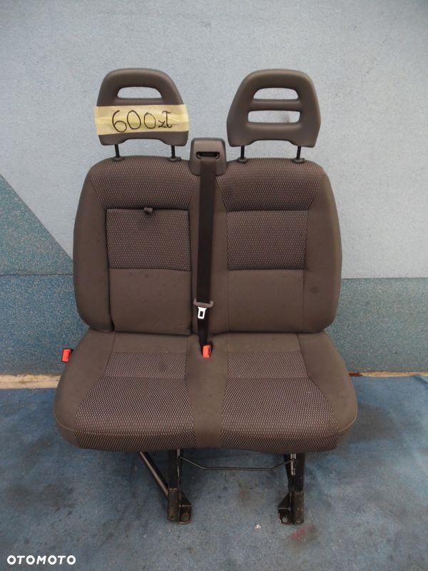 DUCATO BOXER JUMPER 2006- fotel pasażera prawy PODWÓJNY KANAPA - 1