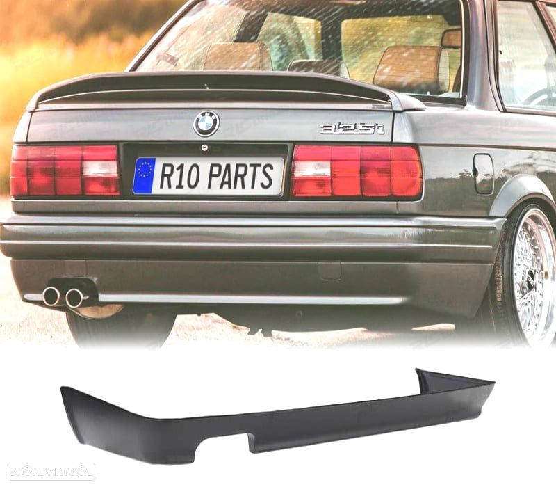 SPOILER INFERIOR PARA-CHOQUES TRASEIRO BMW E30 82-94 - 1