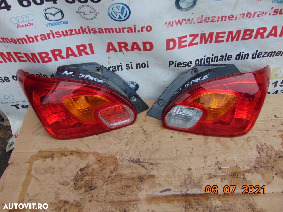 Lampa Stop Spate / Tripla Dreapta stanga mitsubishi Space Star 2015 Hatchback Rosu - 1