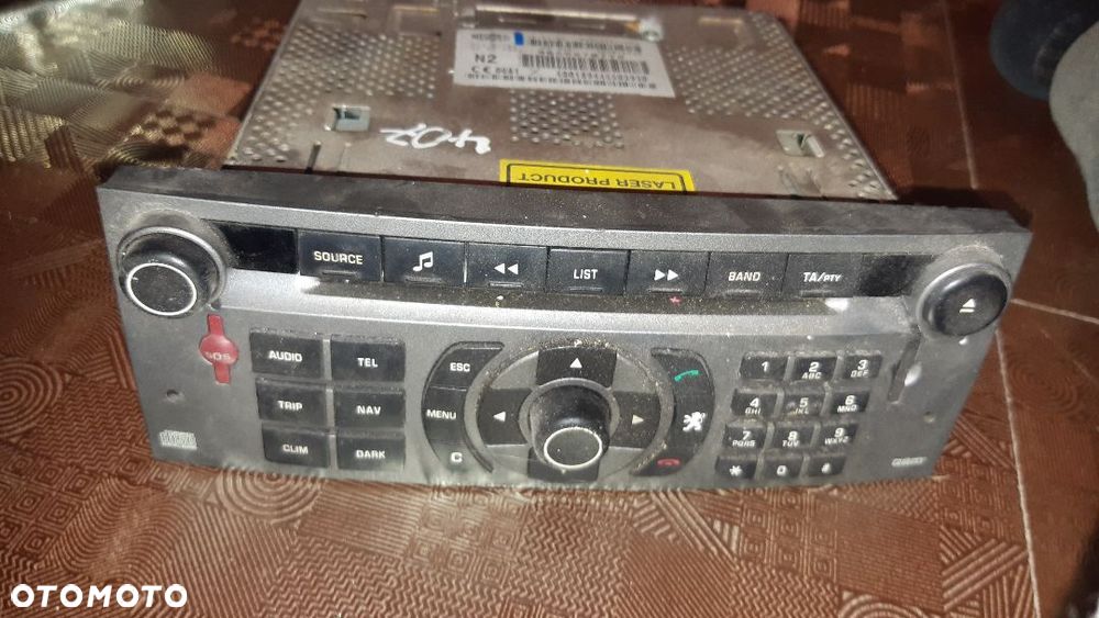 Peugeot Citroen radio 96565707YW - 1