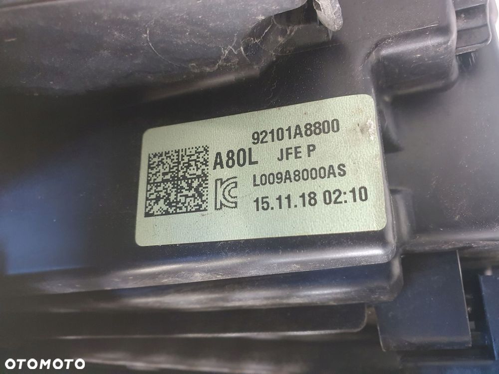 LAMPA LEWA Kia Optima IV LIFT PRZEDNIA lewy przód FULL LED EURO 92101A8800 - 2