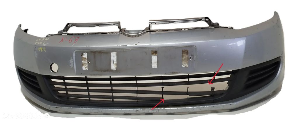 ZDERZAK PRZEDNI PRZÓD VW GOLF VI 06-12 LA7W - 6
