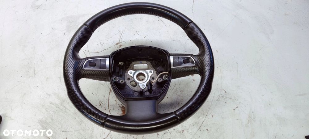 KIEROWNICA SKÓRA MULT AUDI A4 A5 Q5 8R0419091G TNA *6* - 1