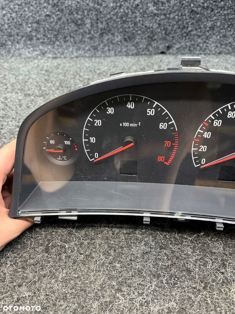 opel vectra c 1.8b licznik zegary 09180273WB - 3