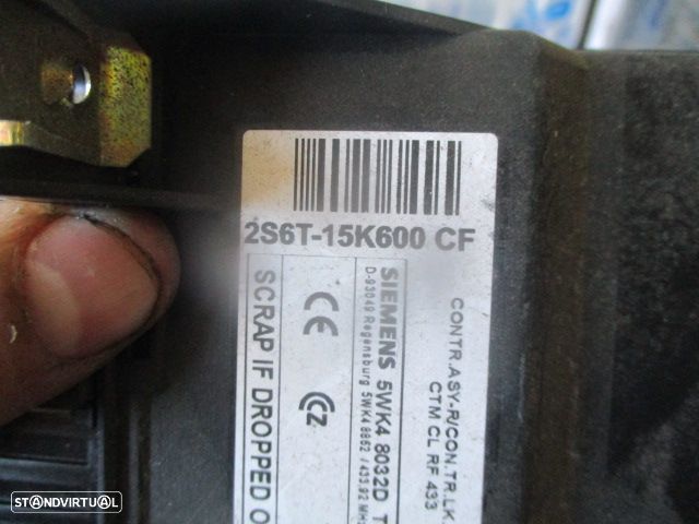Centralina 3S6112A650LA 2S6T15K600CF M179 FORD FIESTA 2003 1.4Tdci Siemens - 5