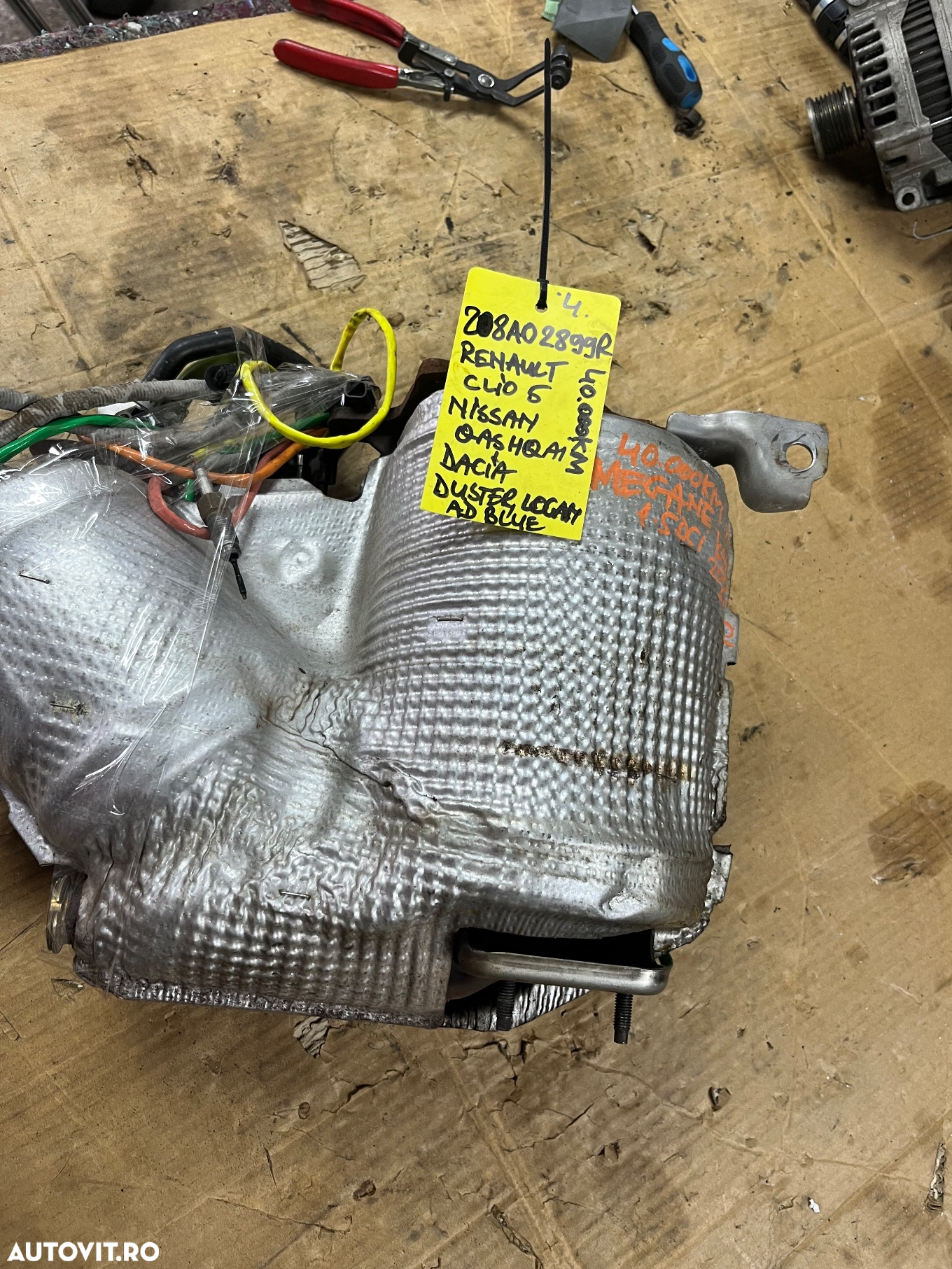 Filtru particule Renault Megane Qashqai Clio 5 1.5 dci 2022 - 2