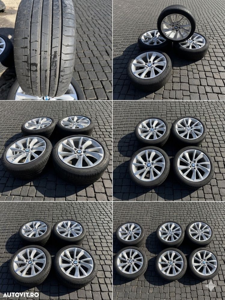 Set roti de vara bmw R19 originale 2 lățimii Styling 389 F34 f10 f11 F21 f20 e93 e92 x3 f25 e84 x1 f48 etc 225/45 R19 Dimensiuni Spate: 255/40 R19 - 5