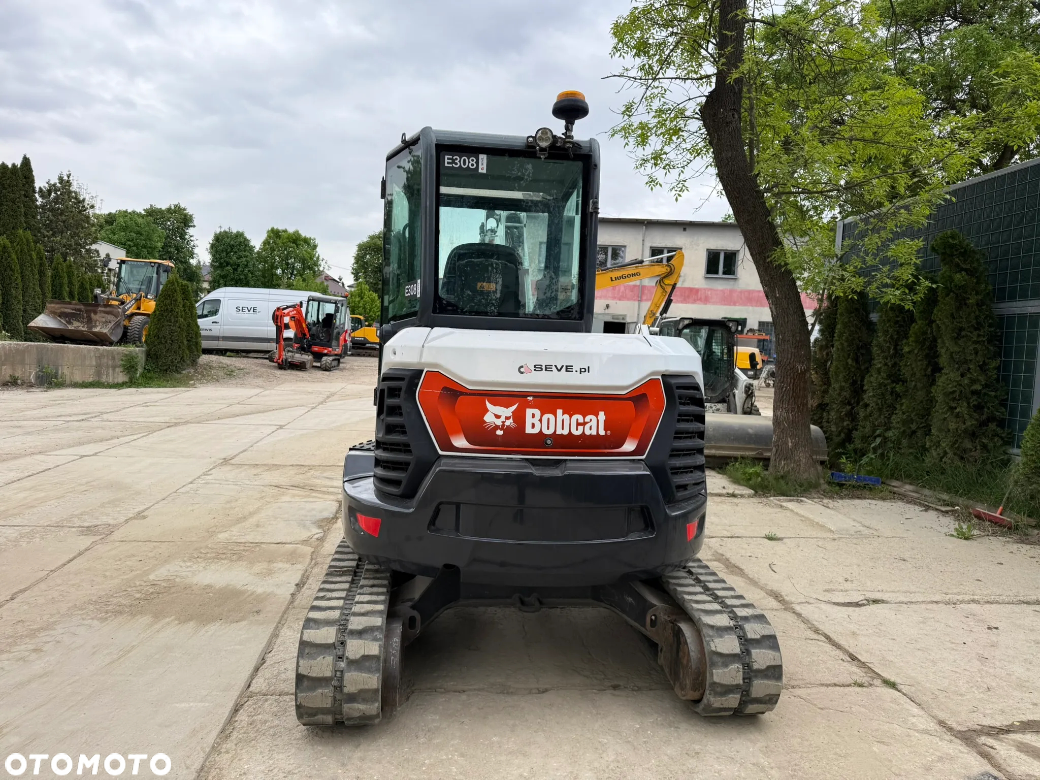 Bobcat E 50 z - Szybkozłacze hydr. , skarpówka hydrauliczna , łyżka 30 cm + 60 cm - 4