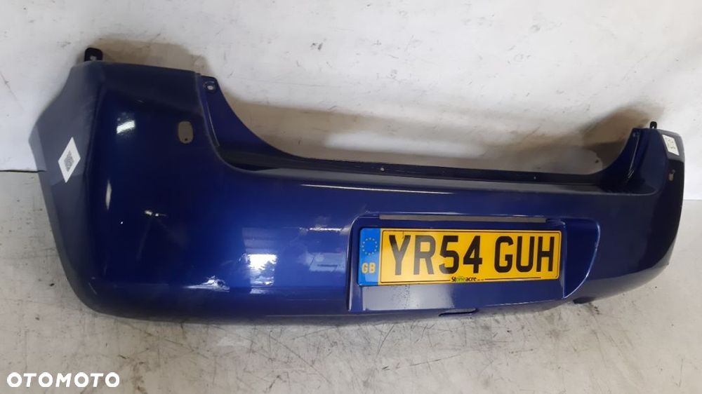 ) ZDERZAK TYŁ TYLNY SUZUKI WAGON R NIEBIESKI BŁĘKITNY - 4