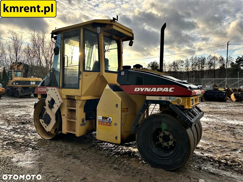 Dynapac CC222CHF WALEC GUMA-STAL 2006R. | BOMAG BW 90 BW 174 151 180 BW 28 CAT CB 535 HAMM DV 90 GRW 15 HD 140 DV 80 70 - 17