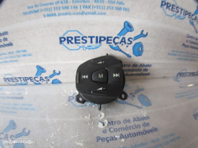 Interruptor 8A6T14K147AE FORD FIESTA 6 FASE 1 2012 1.4TDCI 71CV 5P BRANCO VOLUME VOLANTE - 1