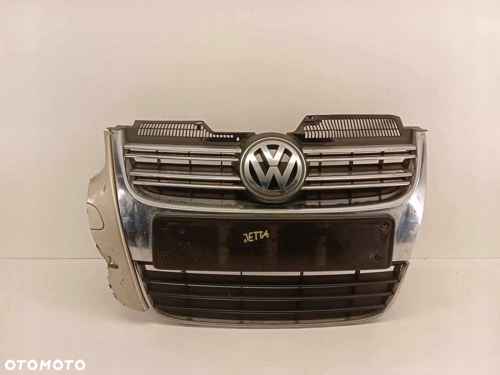 GRILL ATRAPA ORYGINAŁ VW JETTA 05-10 - 1