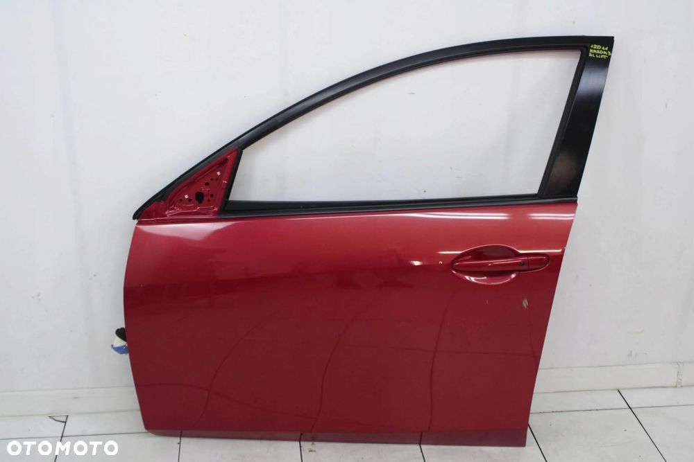 MAZDA 3 II BL 2008R- DRZWI LEWE LEWY PRZÓD PRZEDNIE 27A - KOD LAKIERU - 1