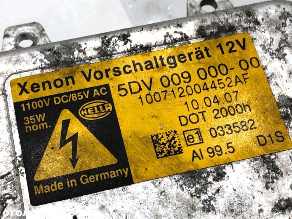 PRZETWORNICA XENON  BMW 5 Touring (E61) 2004 - 2010 520 d 120 kW [163 KM] olej napędowy 2005 - 2010 - 3