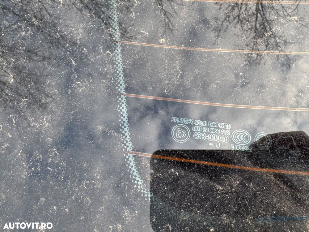 Geam luneta spate SKODA OCTAVIA 1U2 1996 - 2010 16V AXP, BCA - 3