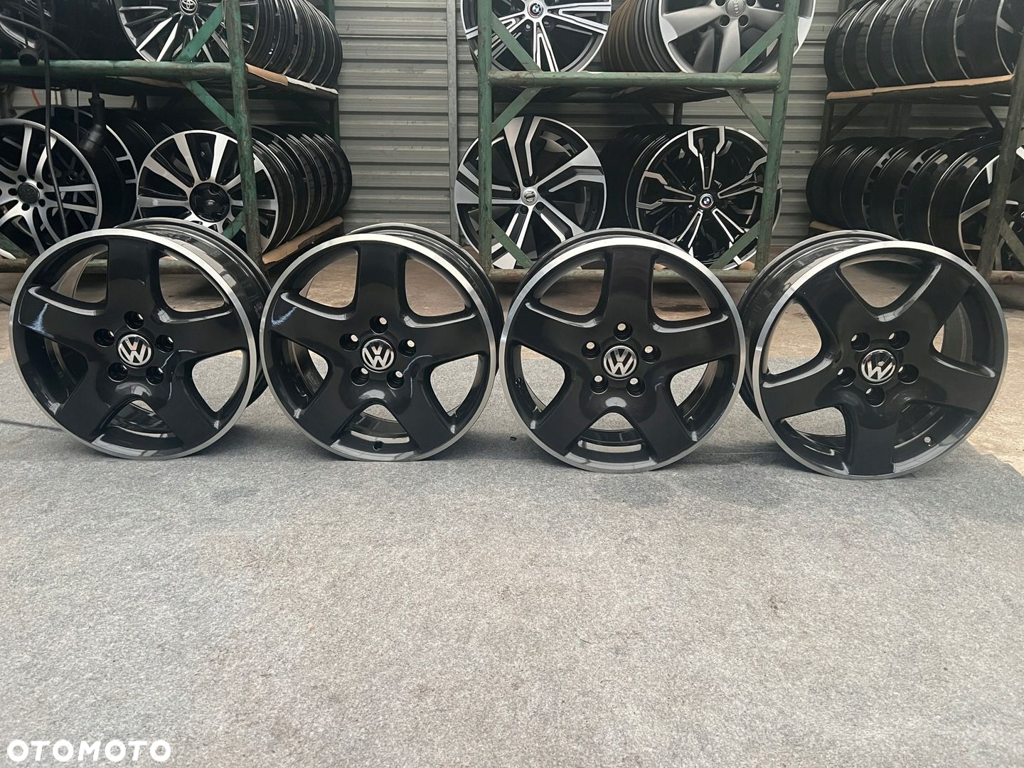 FELGI ALU VW VOLKSWAGEN 7H0 T5 T6 17 5X120 ET55 ORYGINALNE IDEALNE - 6