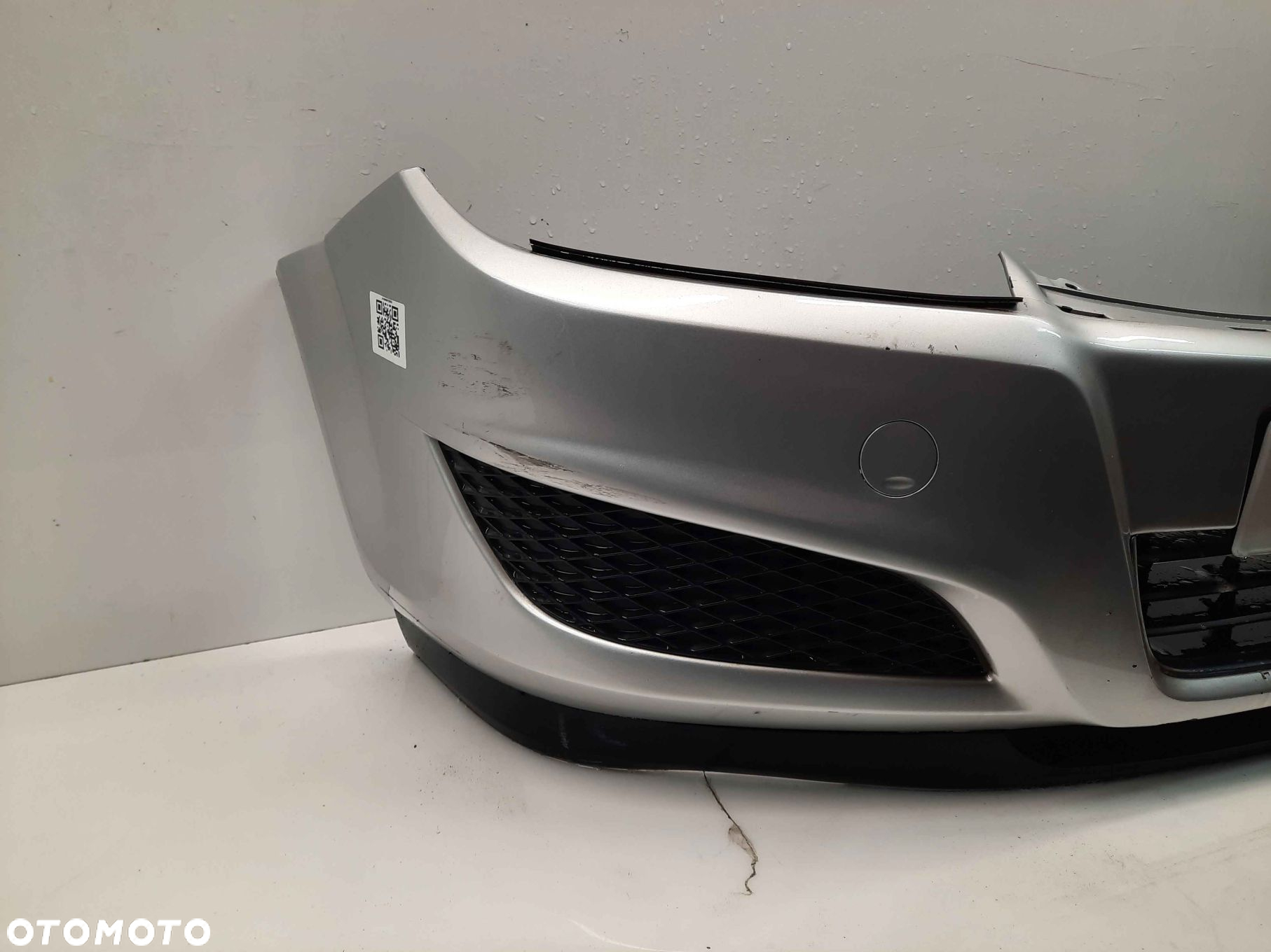 ^ ZDERZAK PRZÓD PRZEDNI OPEL ASTRA H 3 III LIFT FL Z157 SREBRNY - 6
