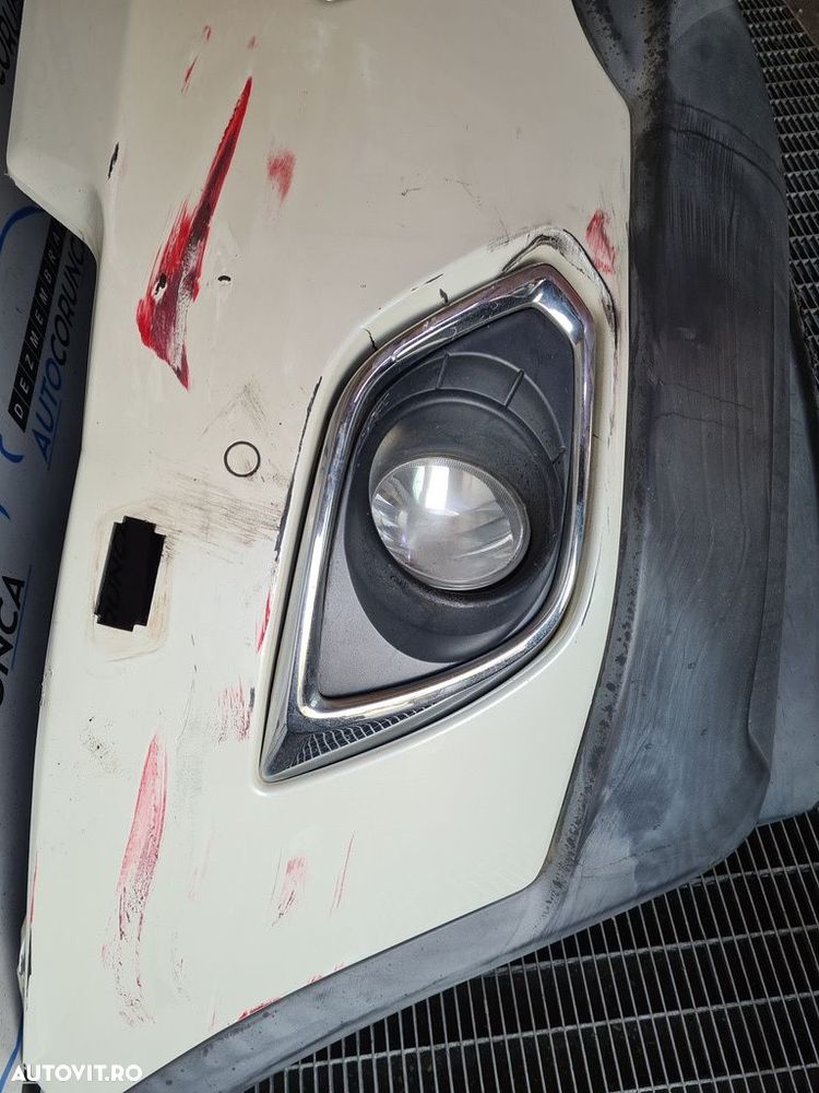 Bara fata Opel Antara Facelift 2010 - 2015 CREM (1047) model fara spalatoare far CRĂPATĂ ... - 5