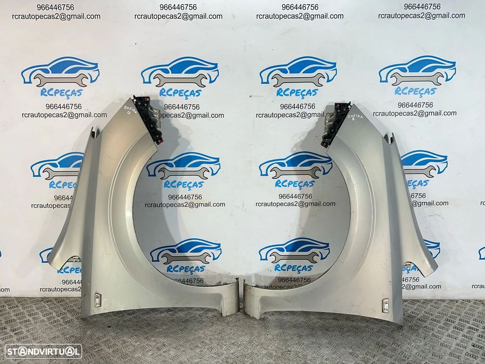 .Conjunto Guardalamas Originais Frontais Frente Esquerdo Direito Opel Zafira B 2004 - 2014 - 3