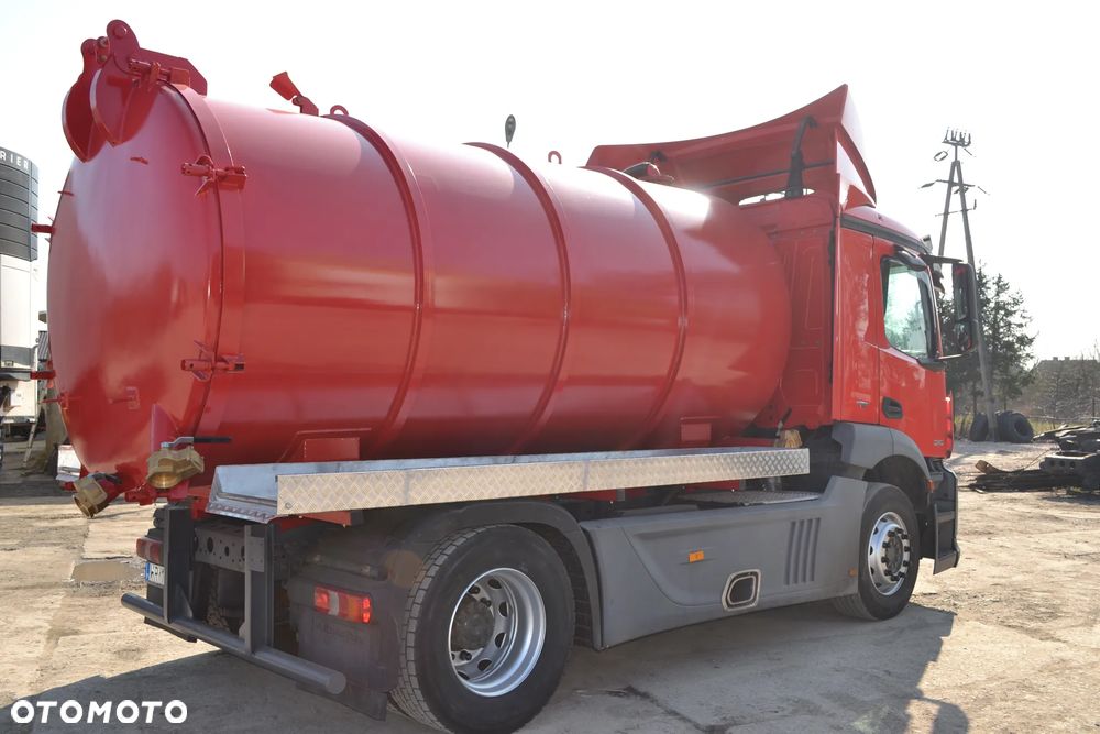 Mercedes-Benz ANTOS 1840 ASENIZACYJNY SZAMBIARKA NOWA BECZKA 12.5 m³ POMPA JUROP MOD.PN 106 D  KLIMATYZACJA - 3