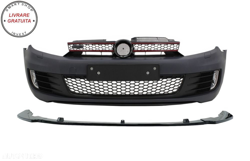Bara Fata cu Prelungire Bara Fata VW Golf VI Golf 6 (2008-2013) GTI Look- livrare gratuita - 1