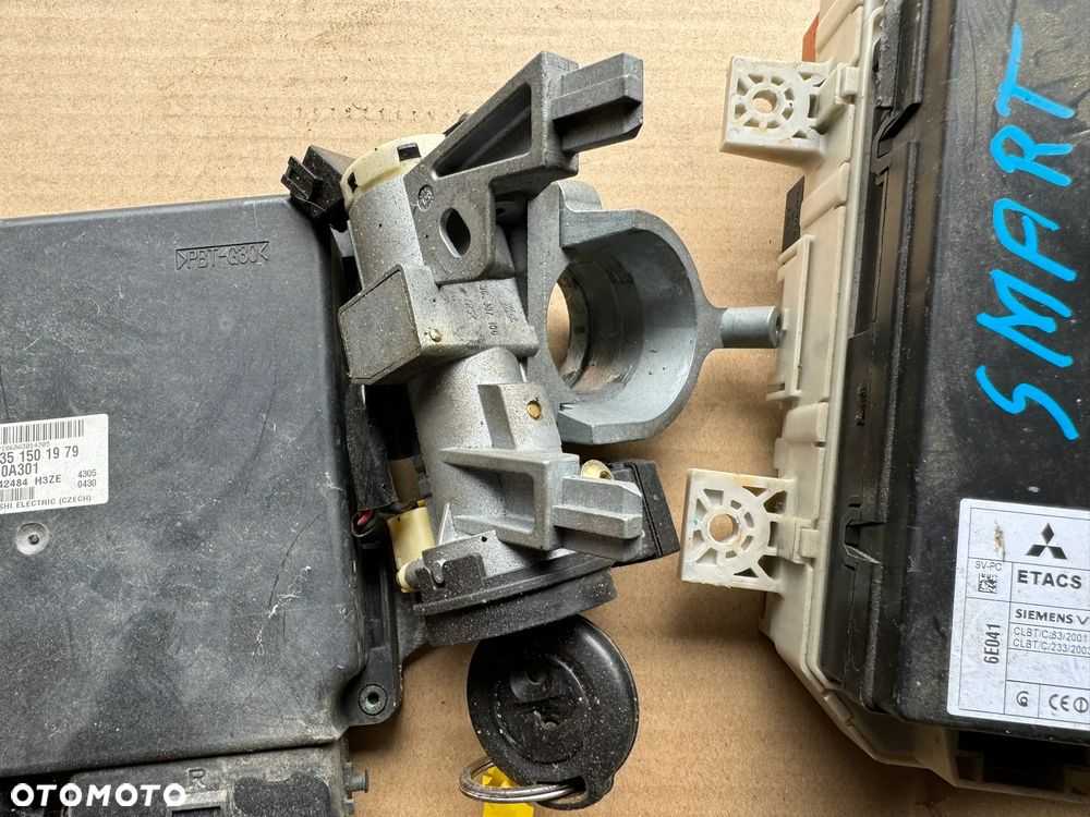 SMART FORFOUR 454 1.3 ZESTAW STARTOWY STEROWNIK SILNIKA STACYJKA A1351501979 - 3