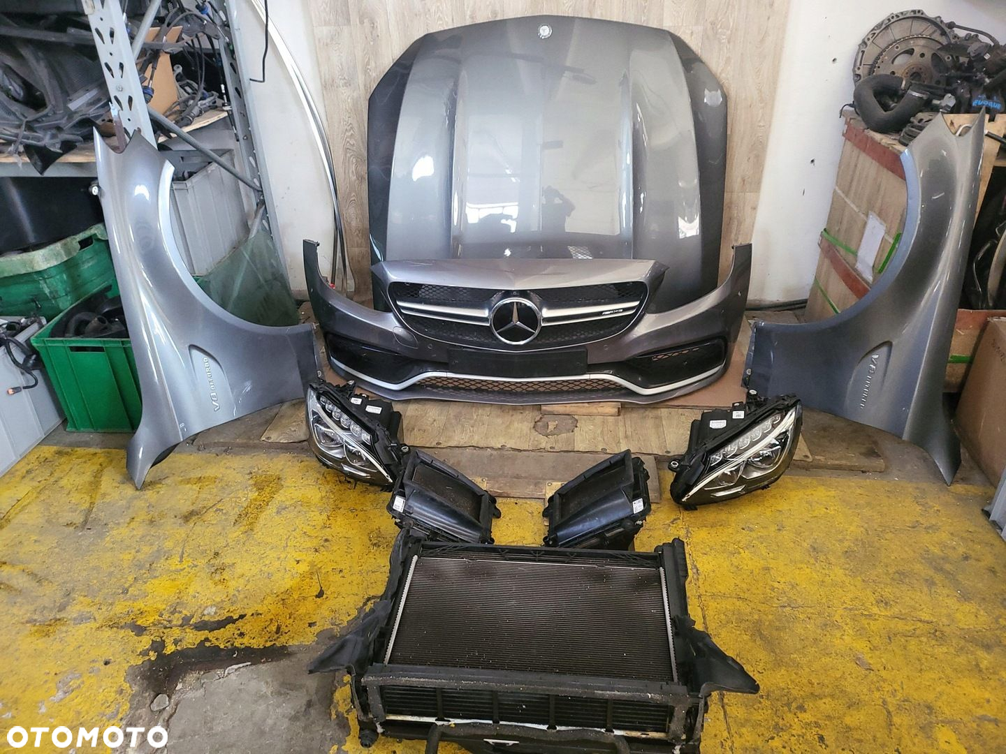 Przód Kompletny MERCEDES C63 AMG W205 coupe cabrio 2018 Carbon - 2