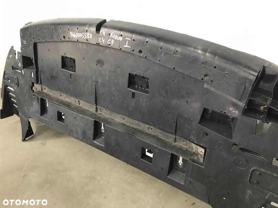 Osłona pod zderzak Citroen C4 Grand Picasso I 06-15r. przednia płyta dolna podwozia 9660005580 - 3