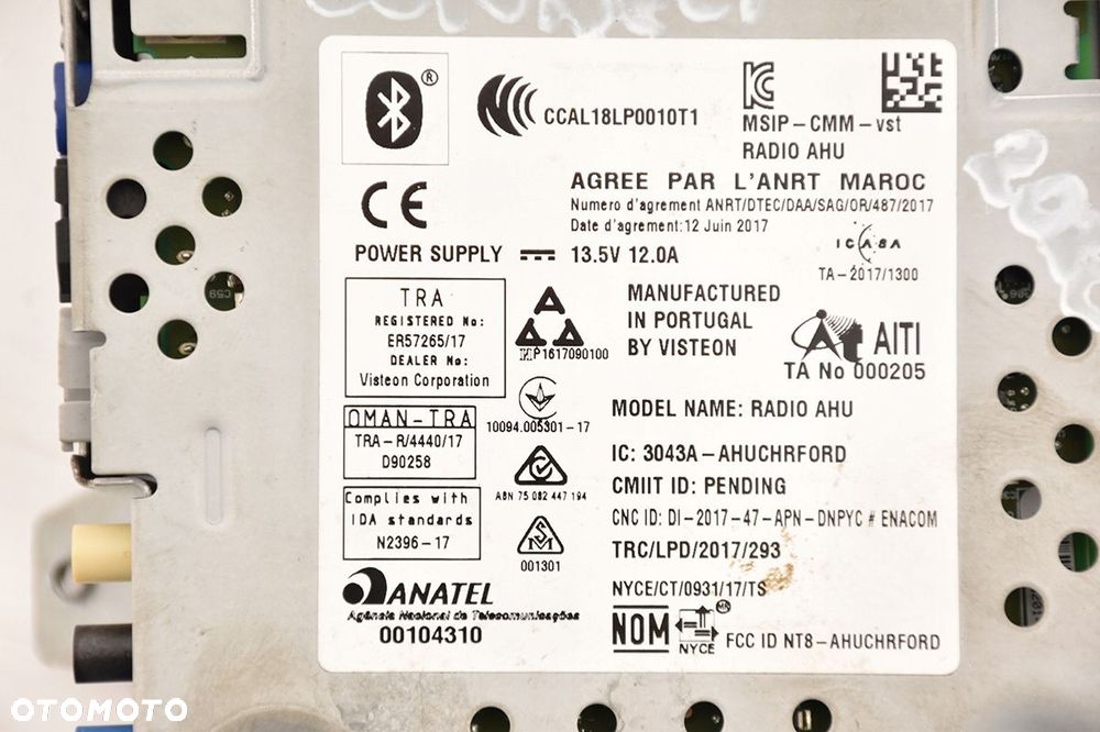 radioodtwarzacz nawigacja * ford transit connect kt1t18d832bt - 5