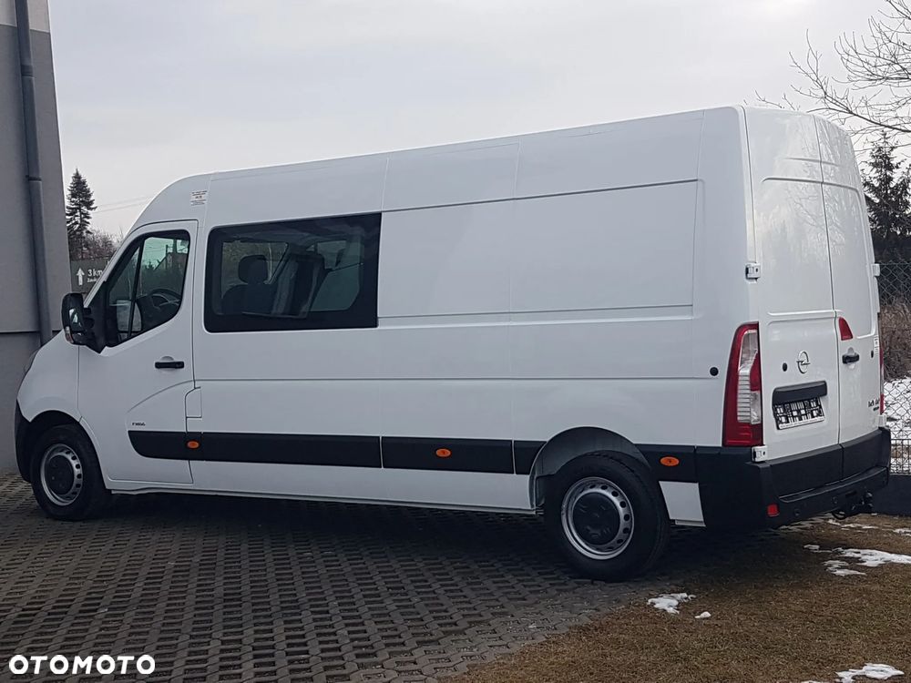 Opel MOVANO 7-OSÓB L3H2 BRYGADÓWKA DŁUGI WYSOKI KLIMA TEMPOMAT NAWIGACJA KRAJOWY OC - 3