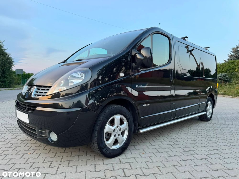 Renault TRAFIC L2H1 Long Climatronic Elektryka Tempomat Navi Dubel Kabina Brygadówka Rury Hak Pdc - 5